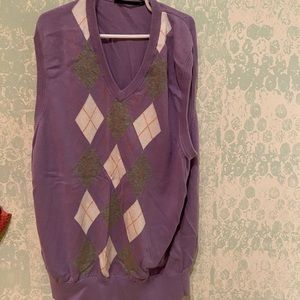 Purple Sweater Vest